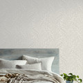 GoodHome Vinyl Wallpaper on Fleece Dryade, grey