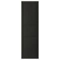 LERHYTTAN Door, black stained, 60x200 cm