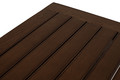 Outdoor Furniture Set Malta for 4 persons, dark brown/grey