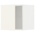 METOD Wall cabinet, white/Vallstena white, 40x40 cm