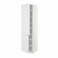 METOD High cabinet with shelves/2 doors, white/Stensund white, 60x60x220 cm
