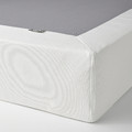 LYNGÖR Slatted mattress base, white, 90x200 cm