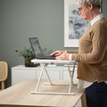 DUBBLA Laptop stand, white, 60x40 cm