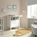 SUNDVIK Changing table/chest of drawers, white