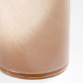 VINDSTILLA Candle holder, beige, 15 cm