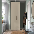 PAX/FORSAND Wardrobe combination, grey-beige/grey-beige, 75x60x236 cm