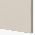 METOD / MAXIMERA Base cabinet/pull-out int fittings, white/Havstorp beige, 30x60 cm