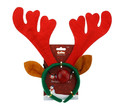 Christmas Reindeer Headband Antlers with Ears & Nose