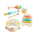 Fisher-Price Wooden Musical Instruments Gift Set Toddler Creative Play HXT90 2+