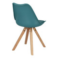 Dining Chair Norden Star Square, natural/sea