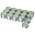 LOTSFÅGEL Scented tealight, Apple light green, 3.5 hr, 30-pack