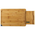 Chopping Board with Scale and Knife Sharpener 3in1