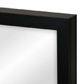 Mirror 50x70 cm, black frame