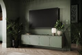 TV Cabinet with Drawers Sonatia 200, olive