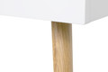 Desk Skans, white/oak