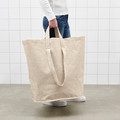 PURRPINGLA Laundry bag, beige, 100 l