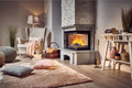 NORDflam Fireplace Insert Etna Eko 13kW, right