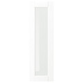 ENKÖPING Glass door, white wood effect, 30x100 cm