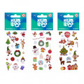 Christmas Graphic Stickers, Assorted