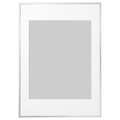 LOMVIKEN Frame, aluminium, 50x70 cm
