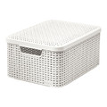 Curver Basket Box with Ld Style M, off-white