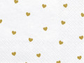 Paper Napkin Hearts 33x33cm 20pcs