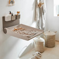 LEANDER WALLY™ Wall-mounted Changing Table, cappuccino