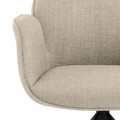 Swivel Chair Aura with Armrests Aura, beige