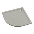 Acrylic Shower Tray Alta 90 x 4.5 cm, concrete