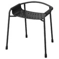BÄSINGEN Shower chair, anthracite