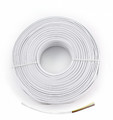 Telephone Cable 4C Stranded Wire 100m, white
