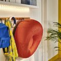 BRÄNNBOLL Inflatable gaming lounge chair, bright orange
