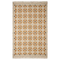 TELEGRAFLINJE Rug, flatwoven, yellow-beige, 170x240 cm