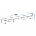 IDANÄS Add-on unit desk, white, 152x30 cm