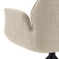 Swivel Chair Aura with Armrests Aura, beige