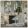 ALEX Storage unit, white stained/oak effect, 36x70 cm