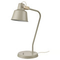 SJÖMAKT Desk lamp, beige/ash