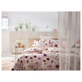 LÖNNHÖSTMAL Duvet cover and 2 pillowcases, multicolour/floral pattern, 200x200/50x60 cm