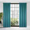 Blackout Curtain Carlo 130x300 cm, dark turquoise