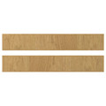 SINARP Drawer front, oak veneer, 60x10 cm