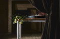 DANDERYD / DANDERYD Table and 4 chairs, oak veneer white/Vissle grey, 130x80 cm