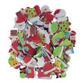 CRAFT WITH FUN Self-Adhesive Christmas Decor Mix, 112 Pieces