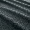VÅGSJÖN Hand towel, dark grey, 50x100 cm
