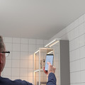 SILVERGLANS LED bathroom lighting strip, dimmable white, 40 cm