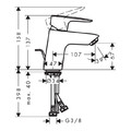 Hansgrohe Bathroom Sink Tap My Sport M