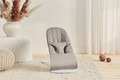 BABYBJÖRN Bouncer Bliss Woven, Petal quilt Light grey frame