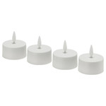 SKATGÅS LED tealight, white