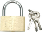 Vorel Brass Padlock 50mm   77500