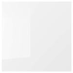 RINGHULT Door, high-gloss white, 60x60 cm