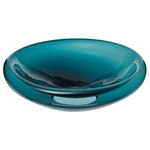 STOCKHOLM 2025 Bowl, dark blue-turquoise, 34 cm